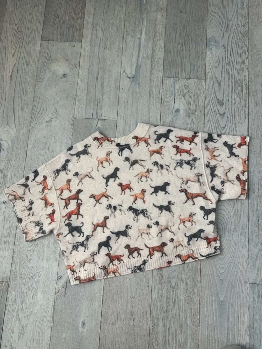 Anthropologie Cropped Sweater The Goldie Crewneck - Picture 6 of 6
